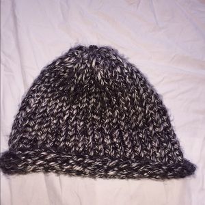 Grey knit hat